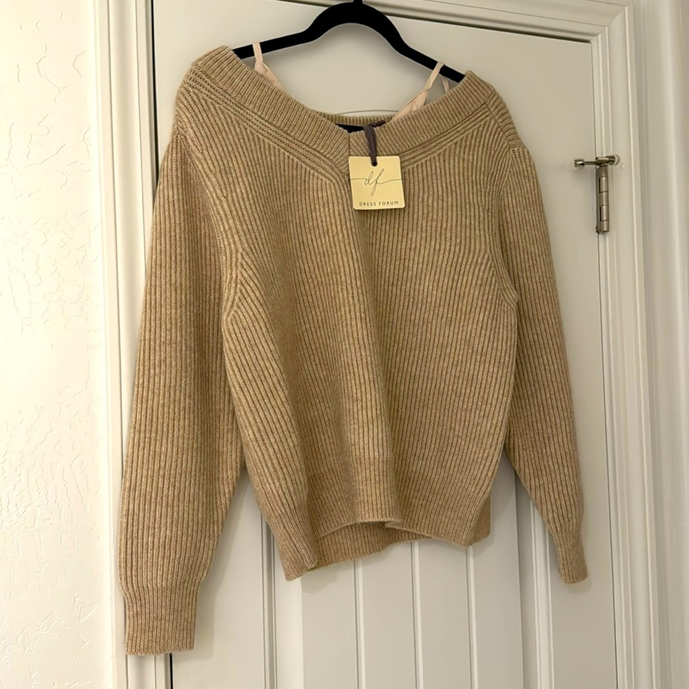 Khaki Tan Sweater